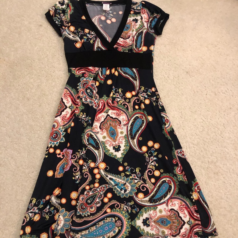 Pattern sun dress
